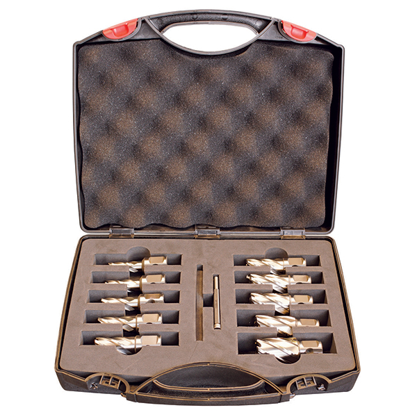 HOLEMAKER 12PC SILVER SERIES ANNULAR CUTTER SET (25MM DOC